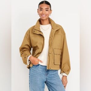 Old Navy Utility Bomber Jacket NWT